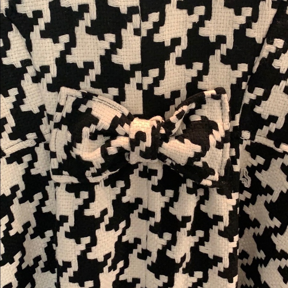 Chime Houndstooth Bell Sleeve Coat - Picture 3 of 5